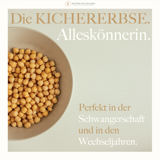 Wie Dir die Kicherbse in der Schwangerschaft helfen kann