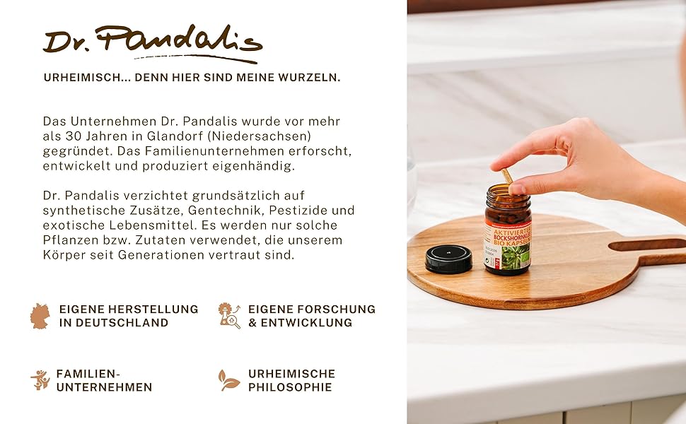 BOCKSHORNKLEE AKTIVIERT - BIO VEGAN KAPSELN