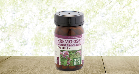 KREMO 058® MUNDREINIGUNGSPASTILLEN - BIO